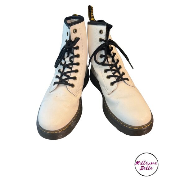 Dr. Martens White and Black - Zavala - Picture 1 of 5